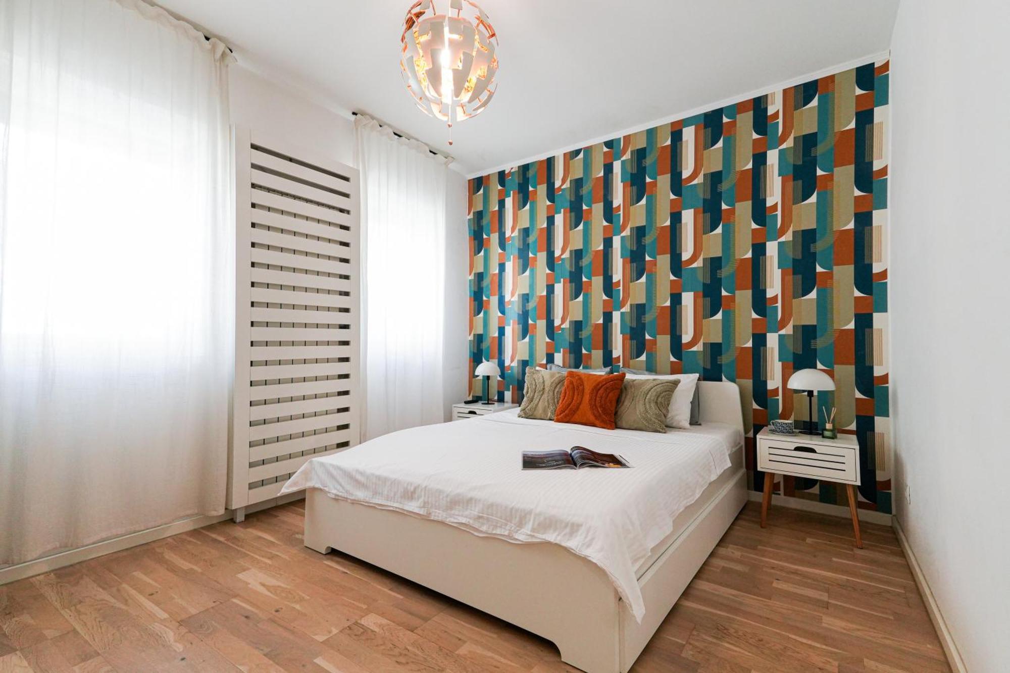 Maria - Modern Apartment With Parking And Workspace Bukarest Kültér fotó