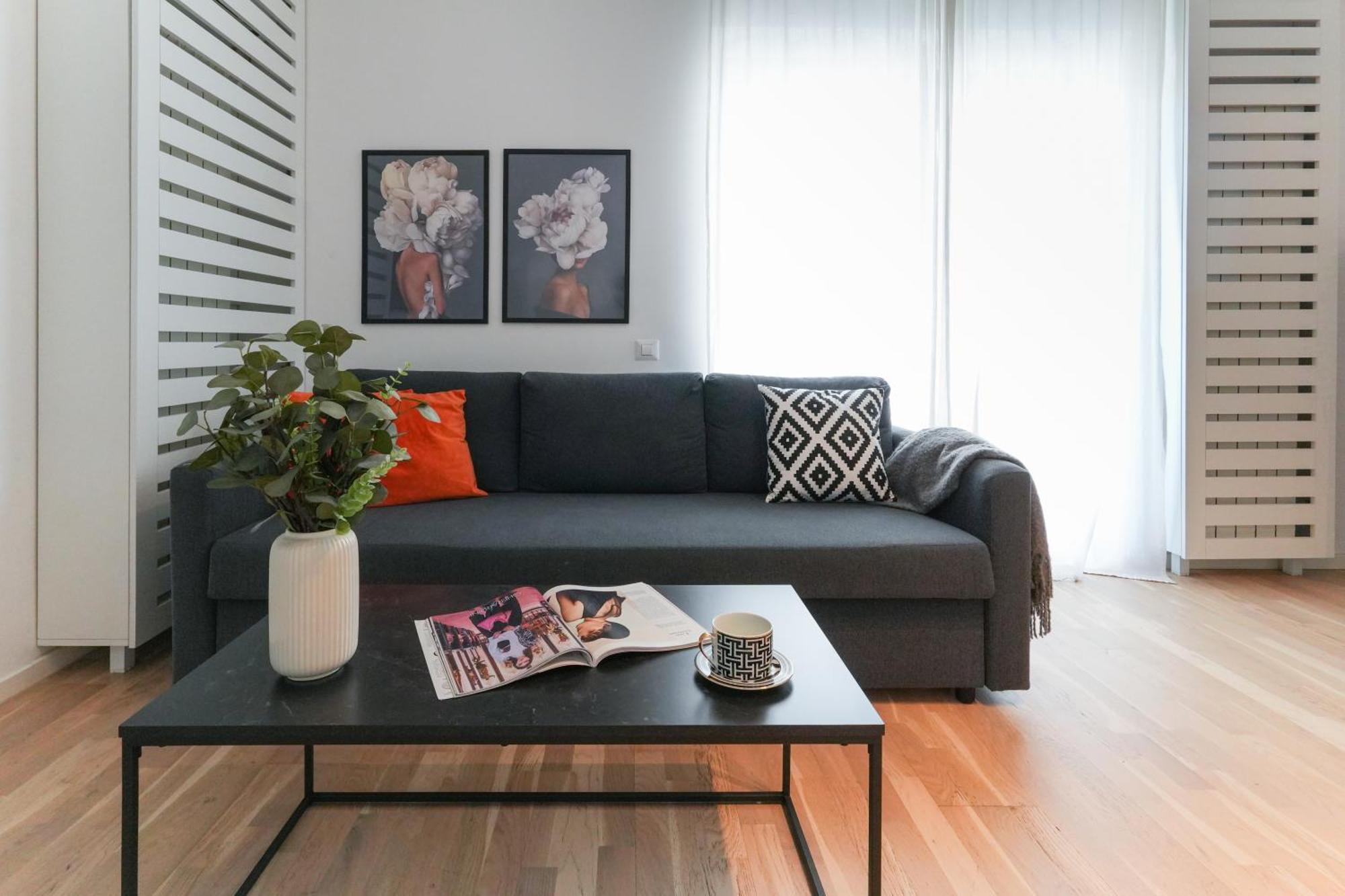 Maria - Modern Apartment With Parking And Workspace Bukarest Kültér fotó