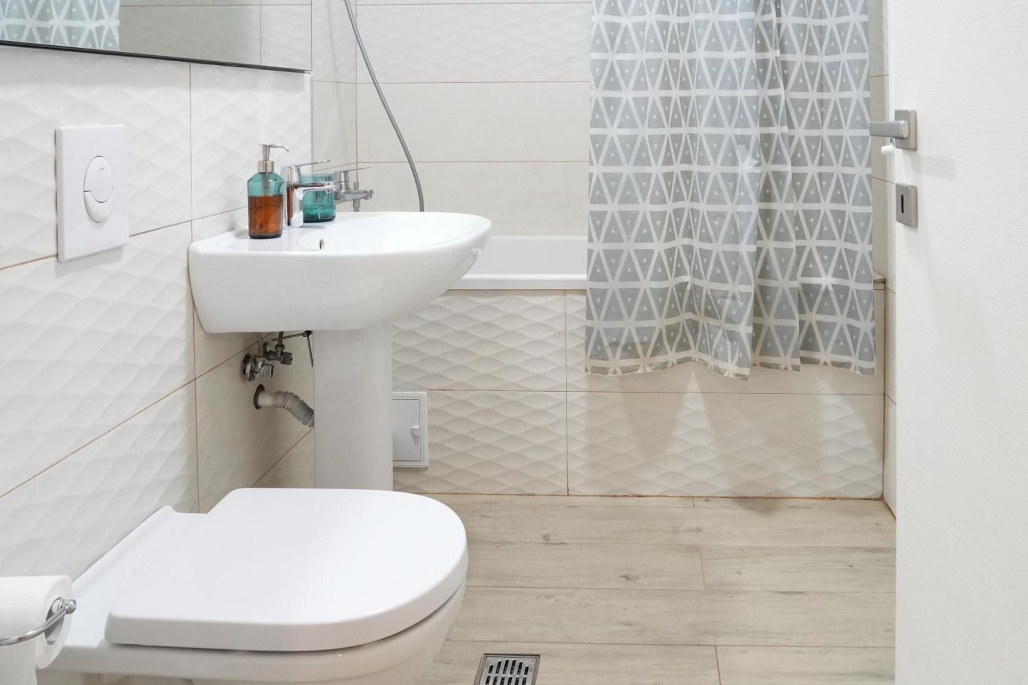 Maria - Modern Apartment With Parking And Workspace Bukarest Kültér fotó
