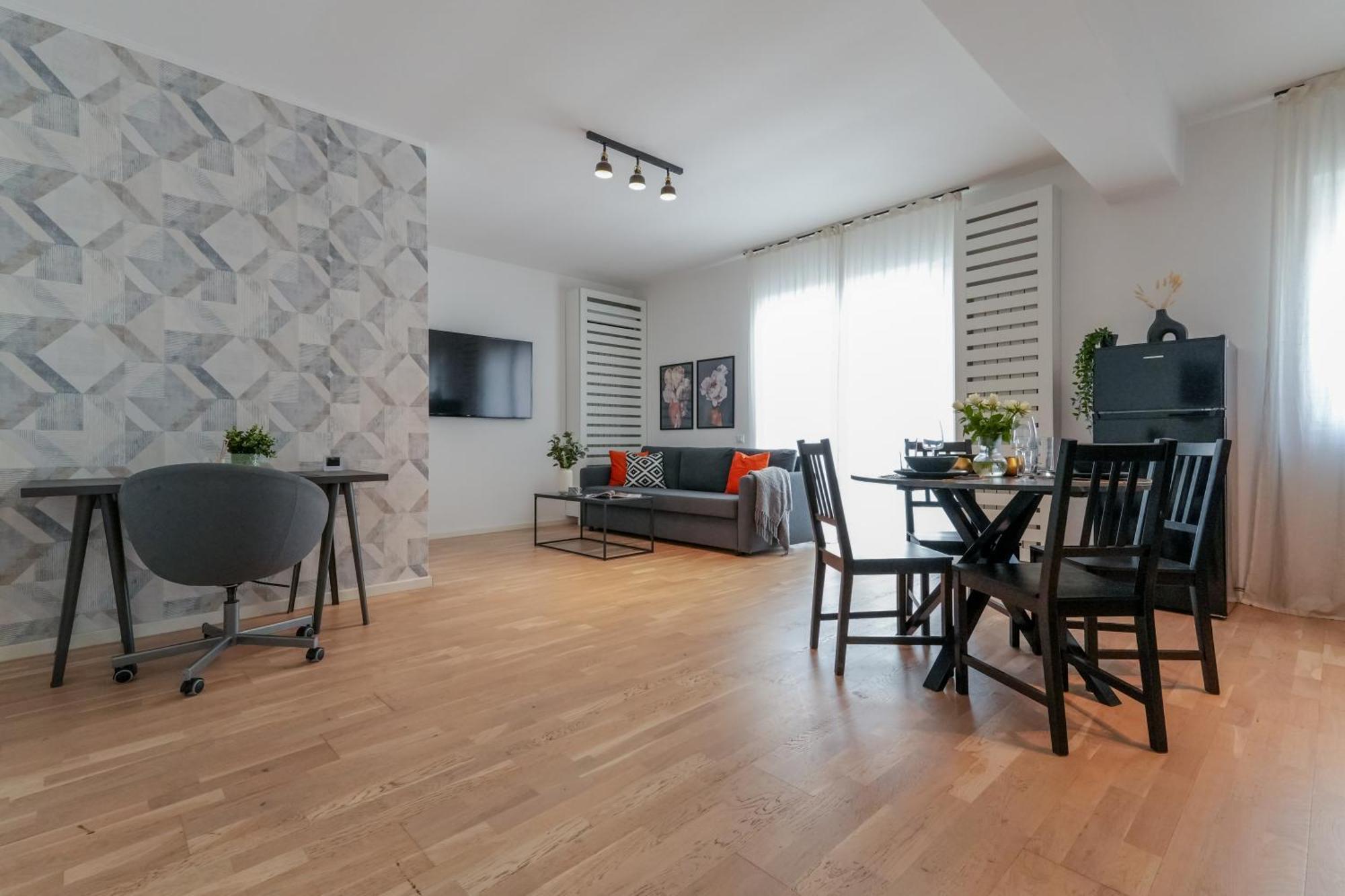 Maria - Modern Apartment With Parking And Workspace Bukarest Kültér fotó