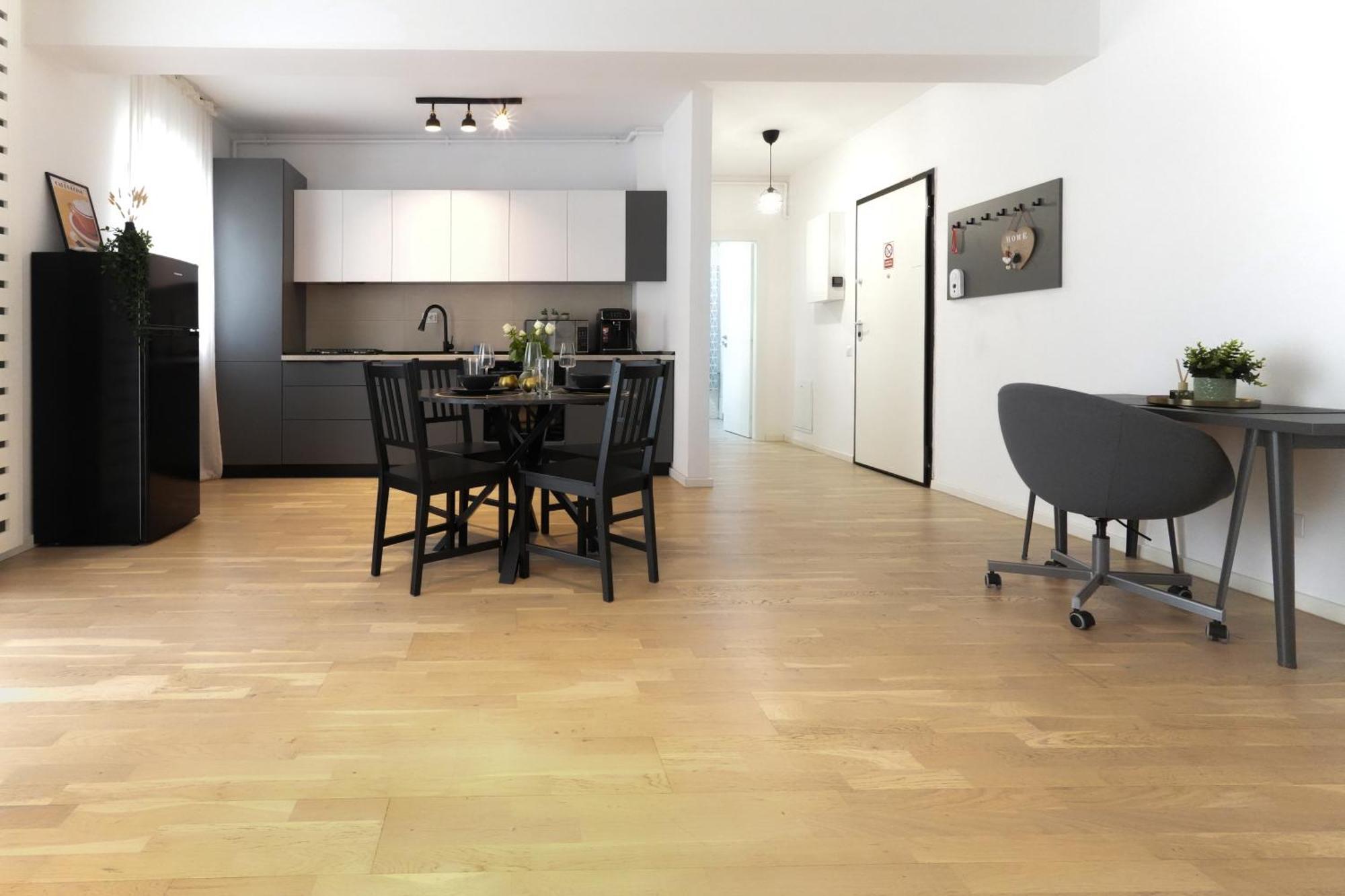 Maria - Modern Apartment With Parking And Workspace Bukarest Kültér fotó